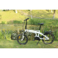 20 inch folding ebike with mid motor and suspension fork 250w electric bike